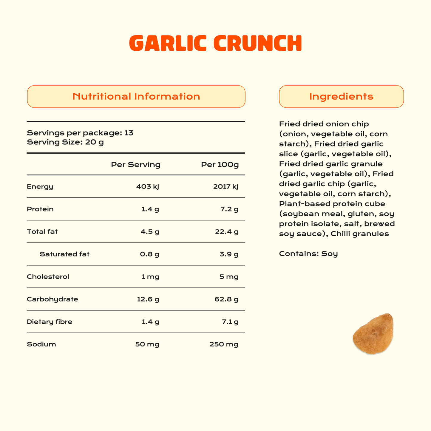 Garlic Crunch